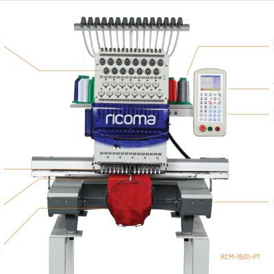 PT Single Head Commercial Embroidery